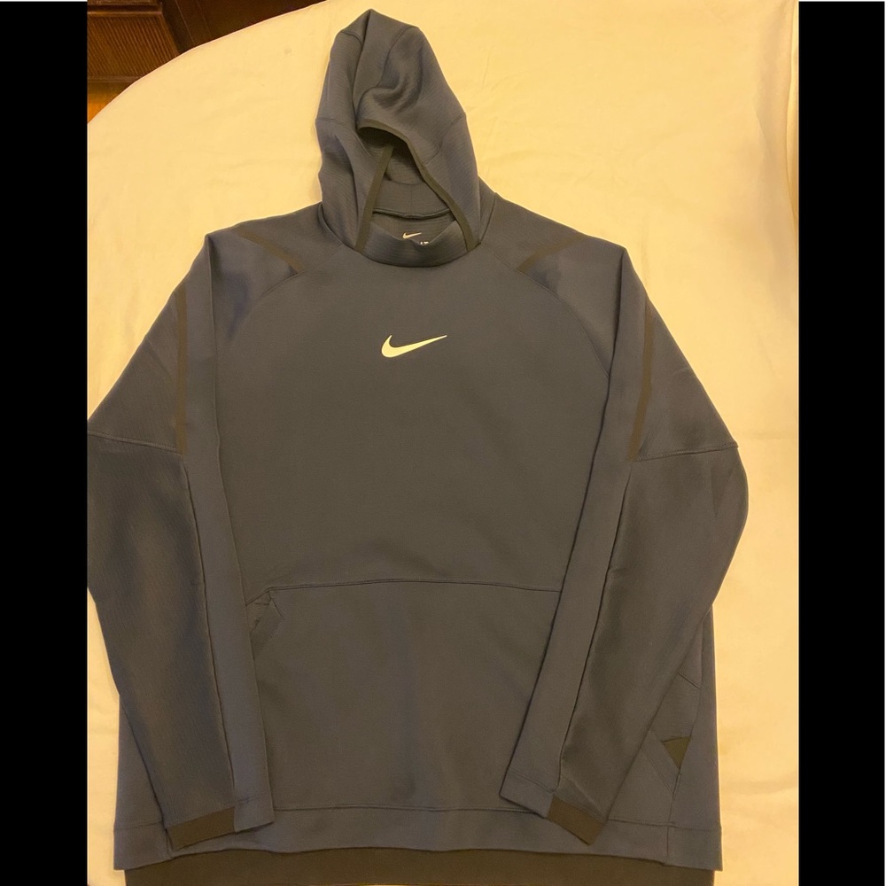 Nike Mens Dri-Fit hoody Sz XL Navy Blue